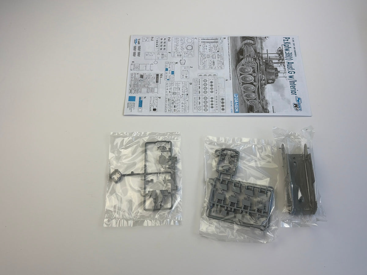 Dragon 6290 | Pz.Kpfw.38(t) Ausf.G w/Interior Smart Kit | 1:35