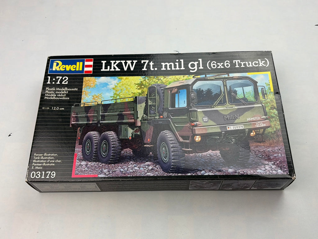 Revell 03179 | LKW 7t. mil gl (6x6 Truck) | 1:72