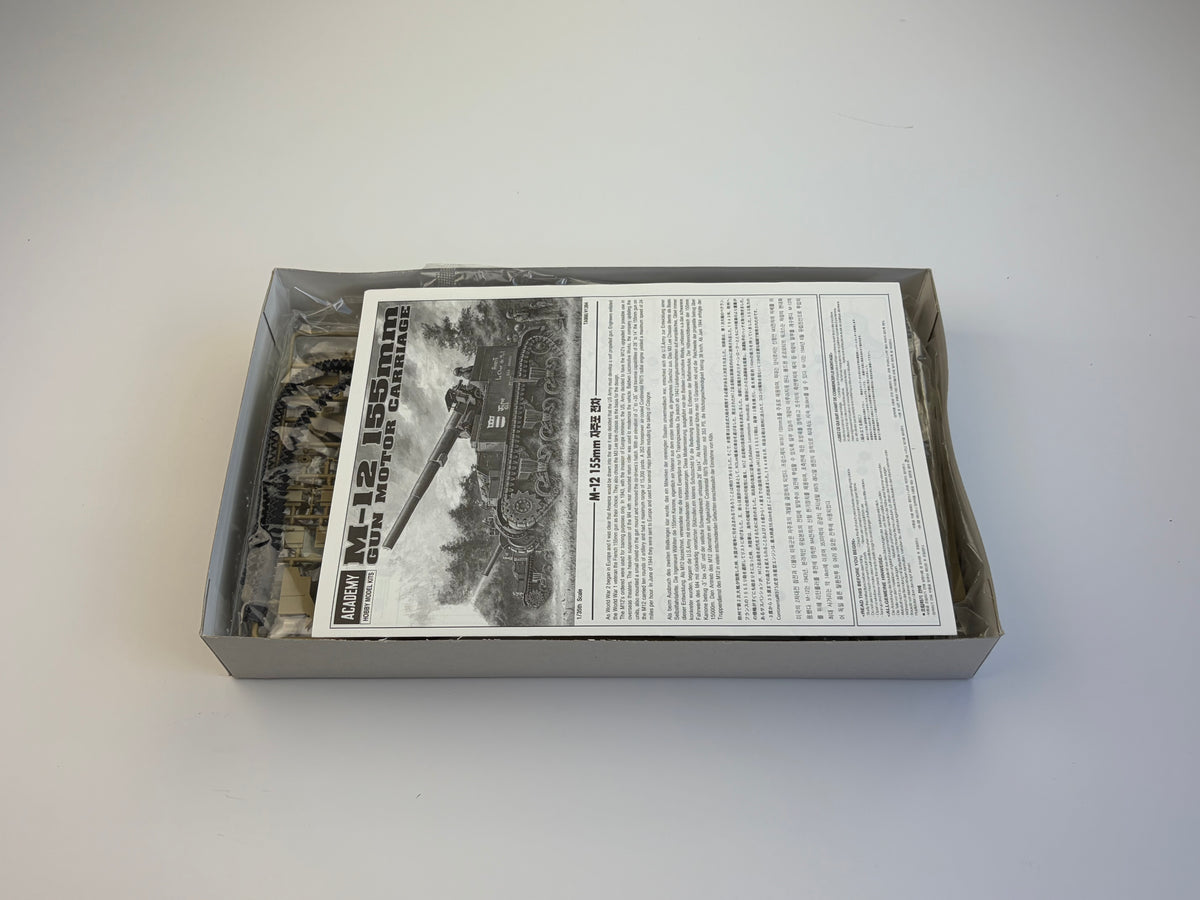 Academy 1394 | M-12 155mm Gun Motor Carriage | 1:35