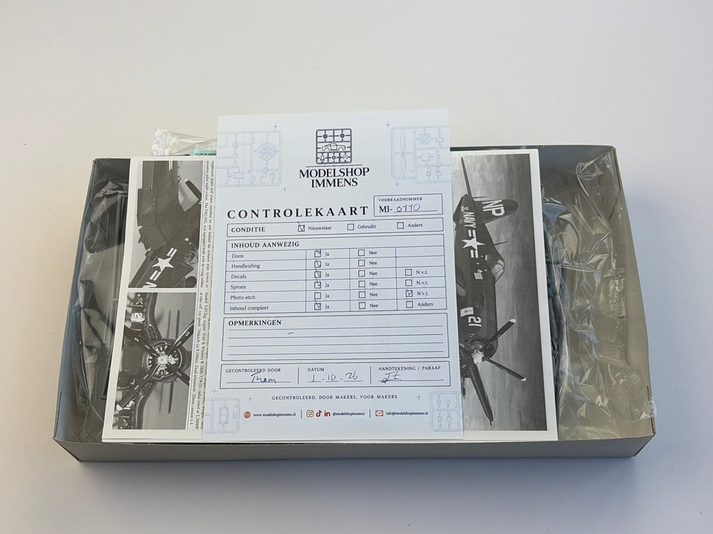 Hasegawa | F4U-5N Corsair (JT75) 09075| 1:48