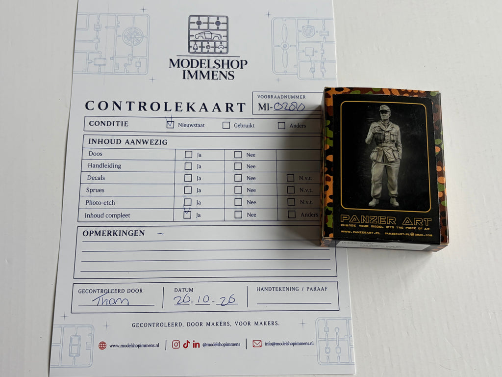 Panzer Art FI35-070 | DAK Tanker with Pipe | 1:35