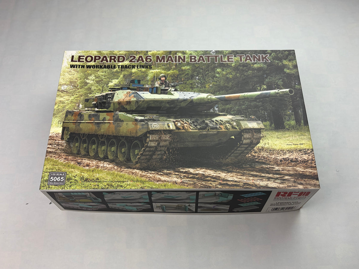 Rye Field Model RM-5065 | Leopard 2A6 Main Battle Tank | 1:35