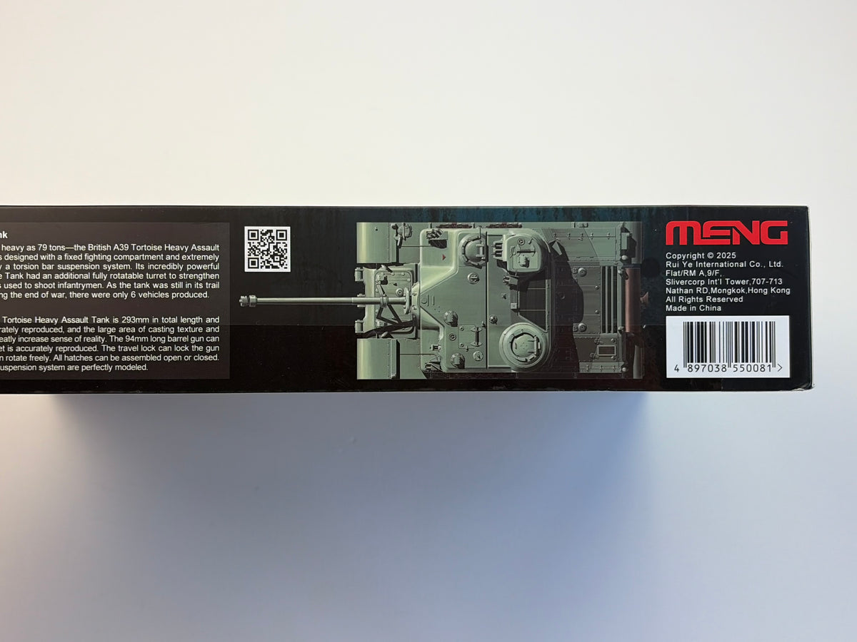 MENG TS-002 | British A39 Tortoise Heavy Assault Tank | 1:35