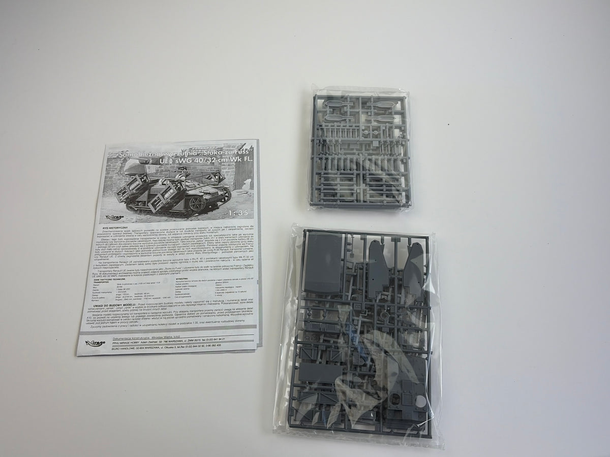Mirage Hobby 35519 | Renault UE-SWG “Stuka zu Fuss” 40/32 cm Wk Fl | 1:35