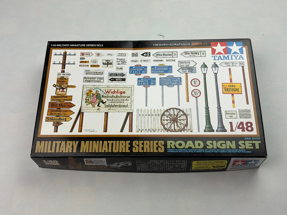 Tamiya 32509 | Road Sign Set | 1:48