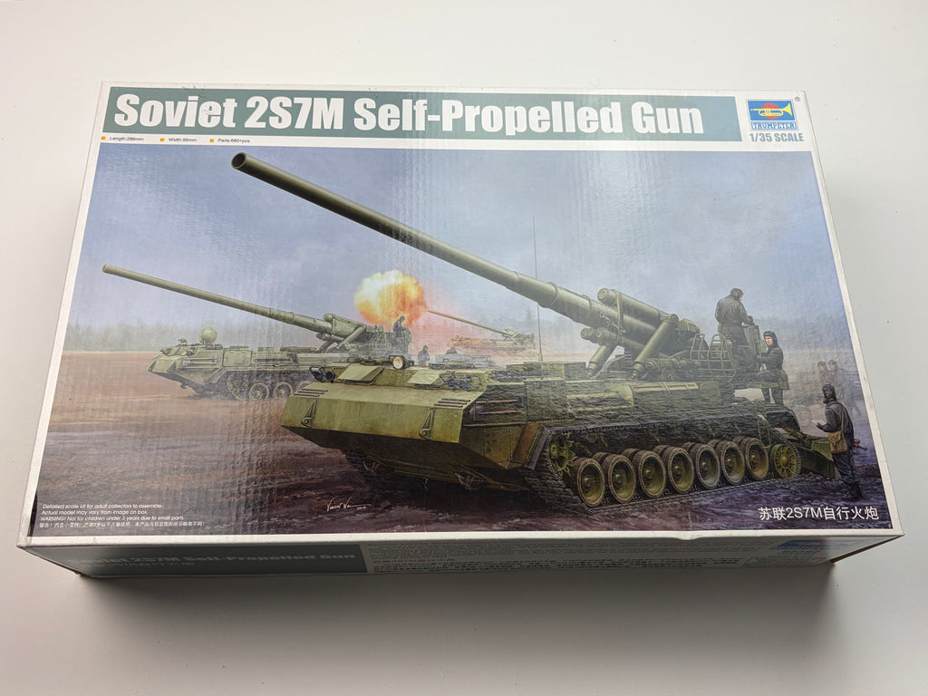 Trumpeter 05592 | Soviet 2S7M Self-Propelled Gun | 1:35