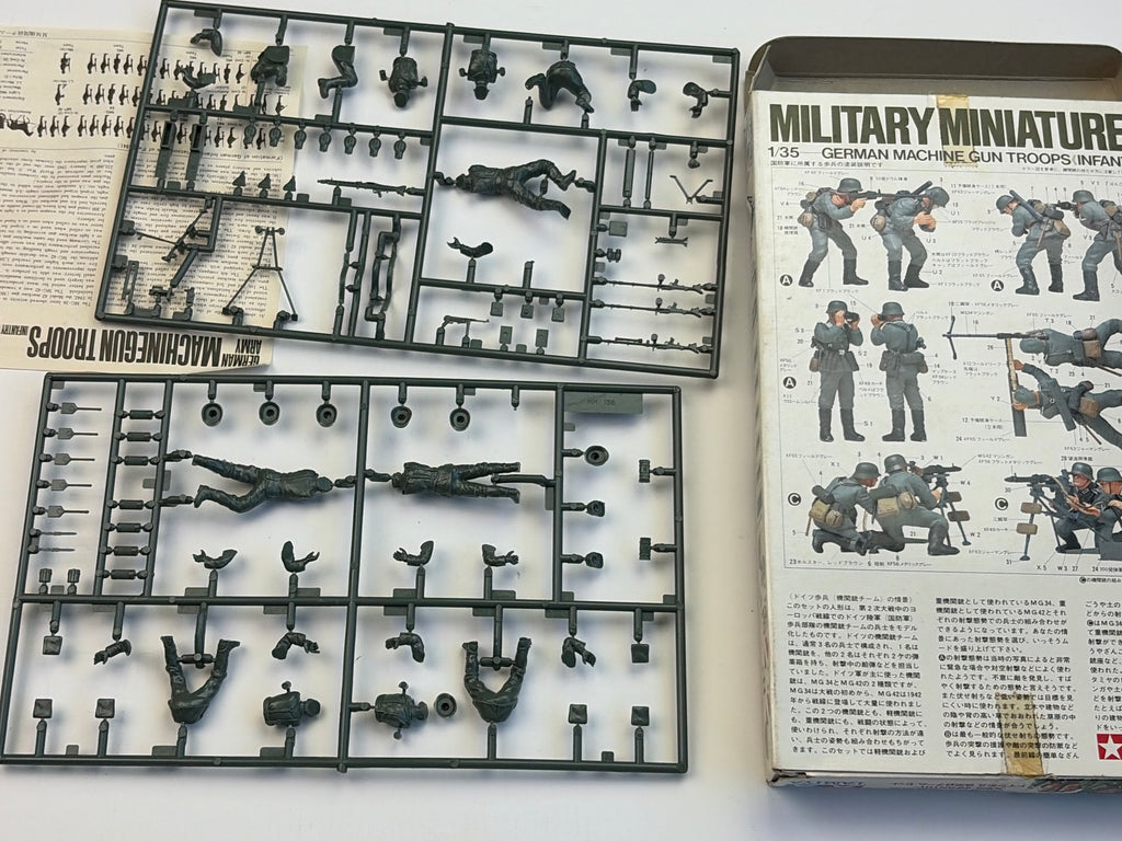Tamiya | German Machine Gun Troops Infantry | 1:35 | 35038