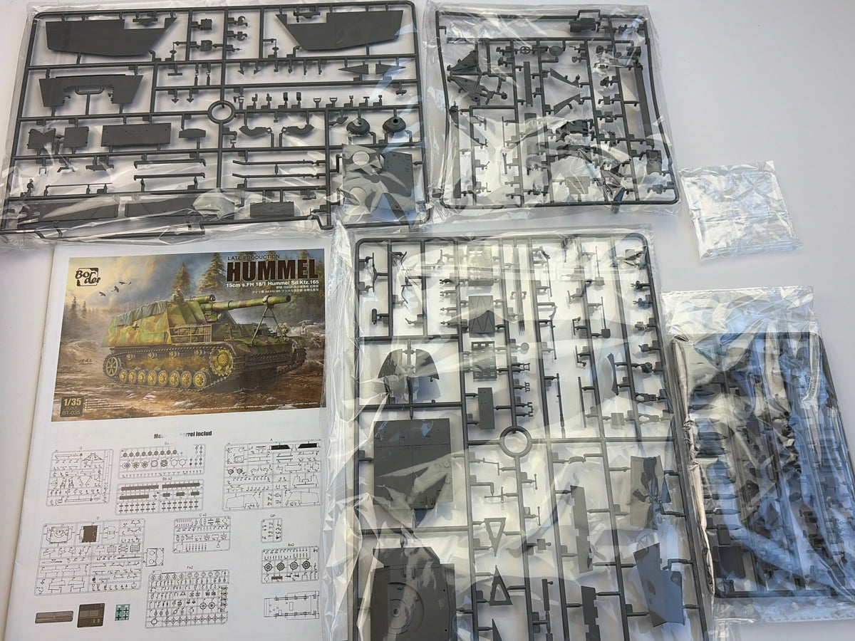 Border Model | 15cm s.FH 18/1 Hummel Sd.Kfz.165 Late Production | 1:35 | BT-035