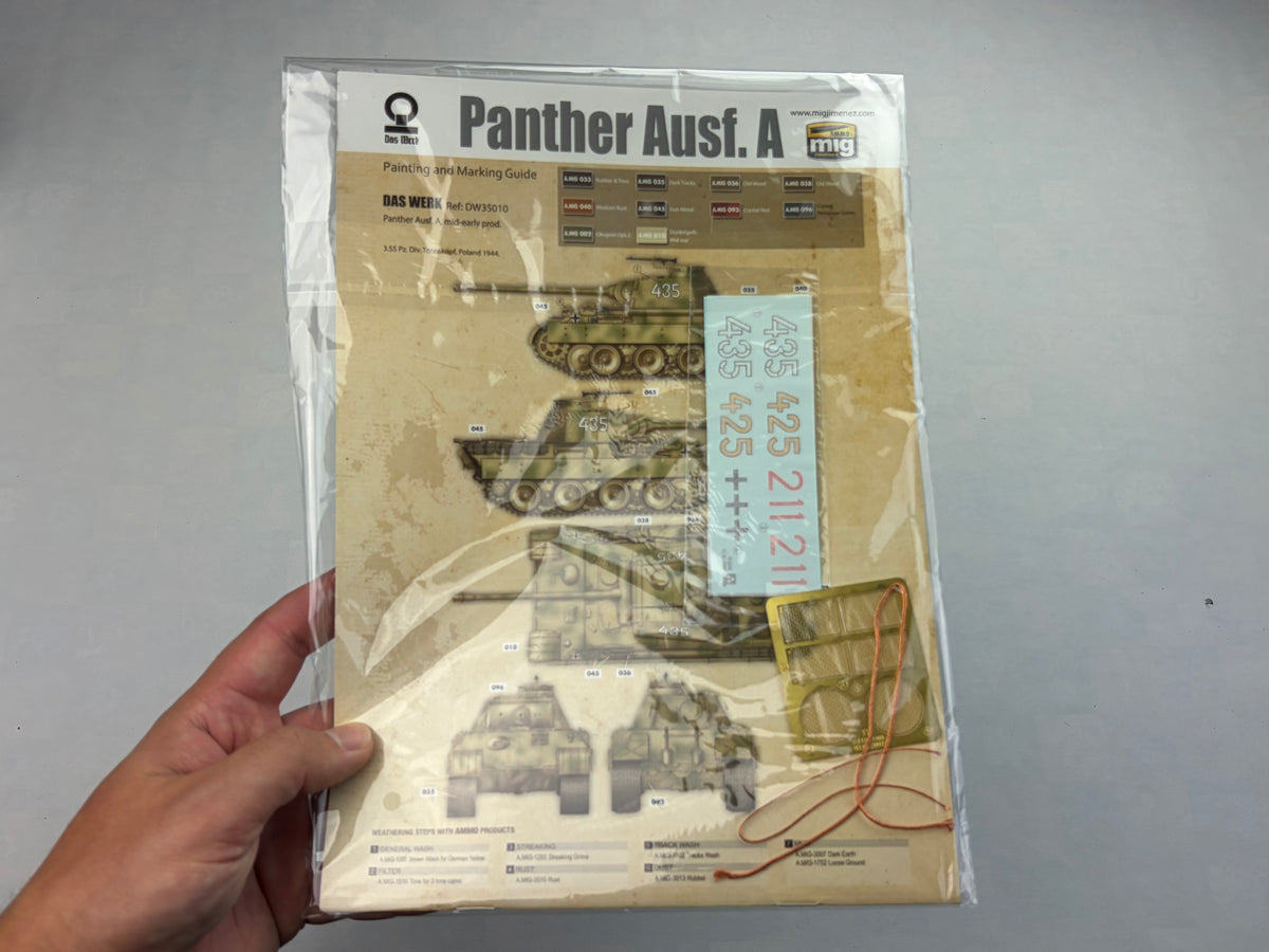 Das Werk DW35010 | Pz.Kpfw. V Panther Ausf. A Early/Mid | 1:35