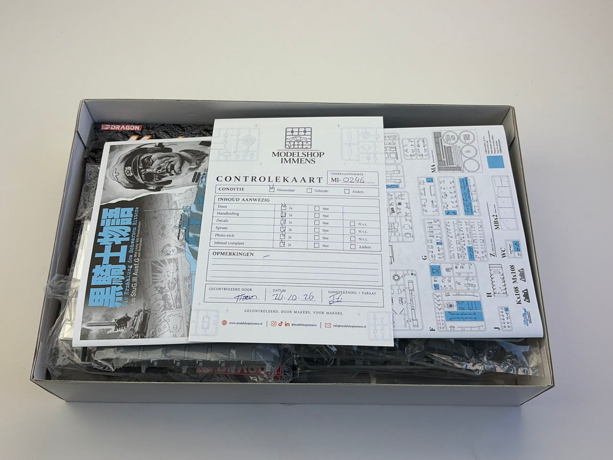 Cyber-Hobby 6658 | StuG.III Ausf.G Mid Production Black Knight | 1:35