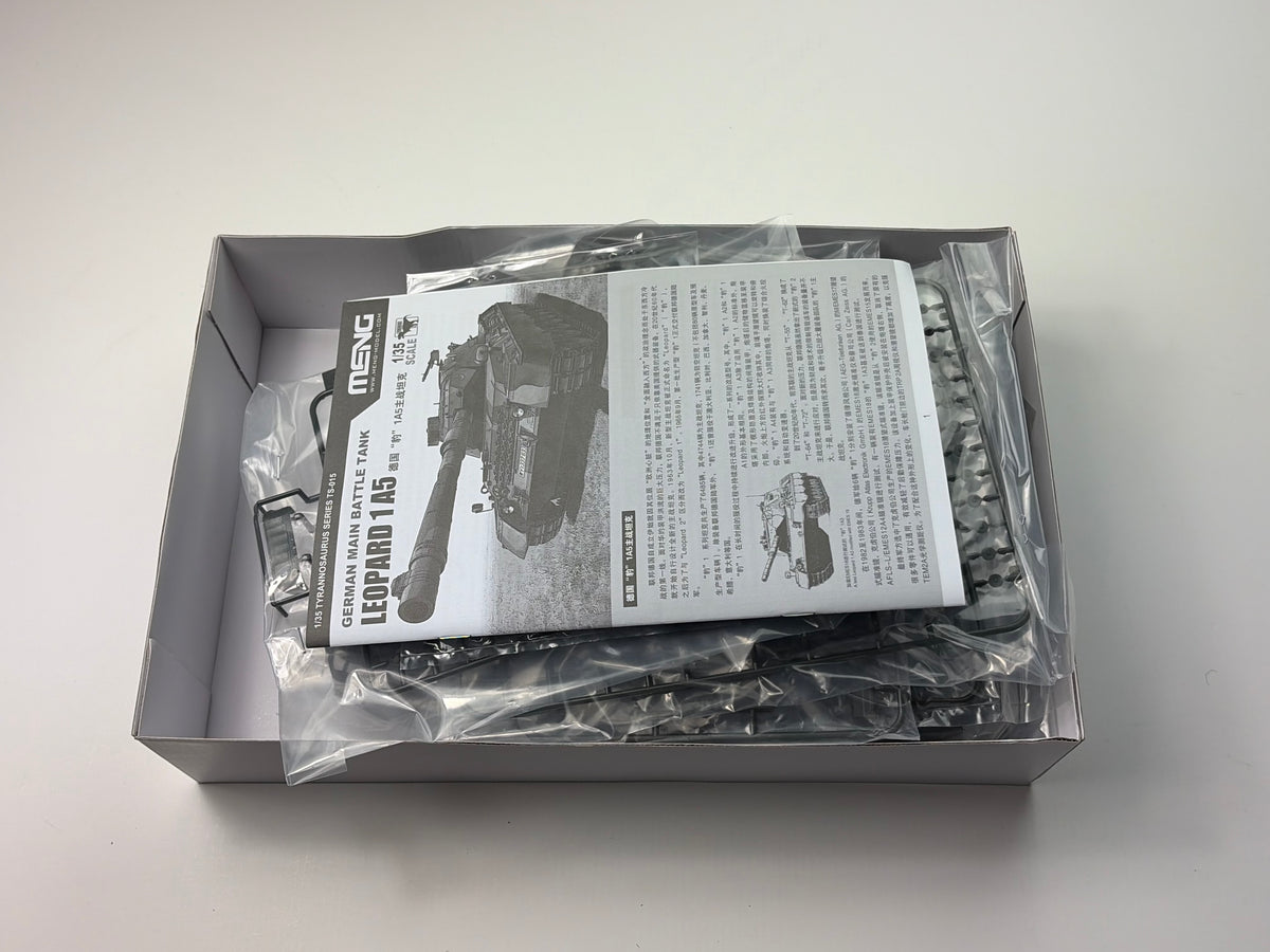 Meng Model TS-015 | German Main Battle Tank Leopard 1A5 | 1:35