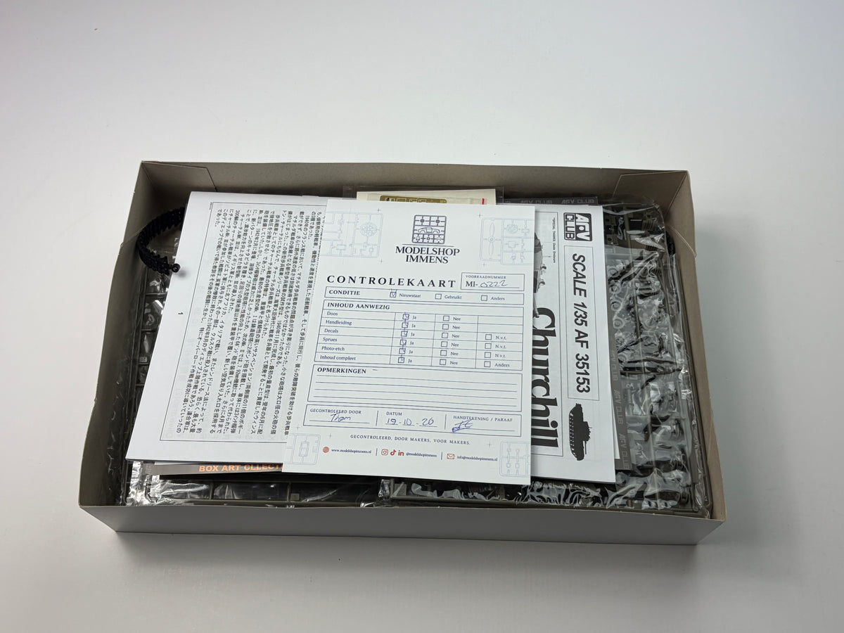 AFV Club AF35153 | Churchill Mk. III British Infantry Tank | 1:35