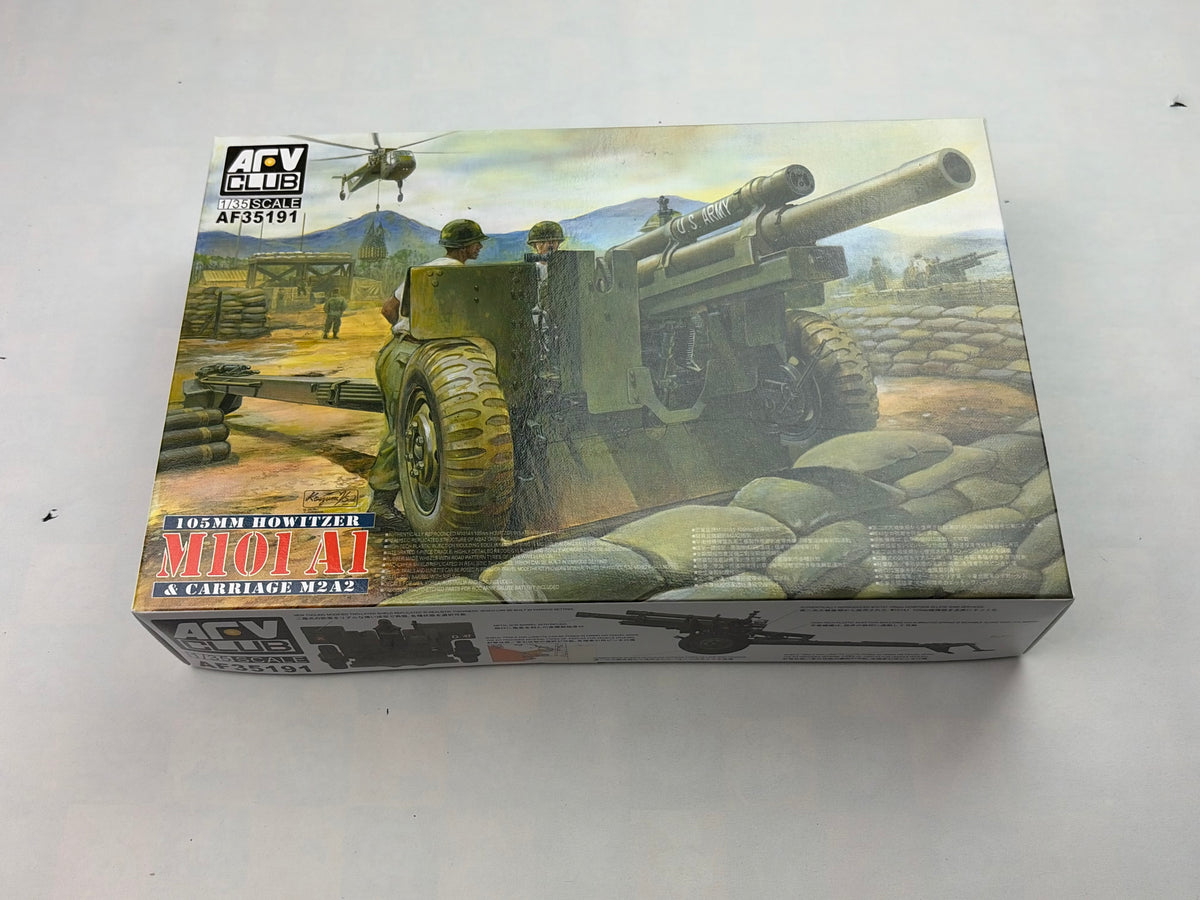 AFV Club AF35191 | M101A1 105mm Howitzer & M2A2 Carriage | 1:35