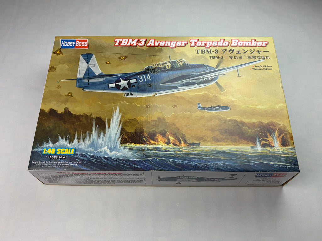 HobbyBoss 80325 | TBM-3 Avenger Torpedo Bomber | 1:48