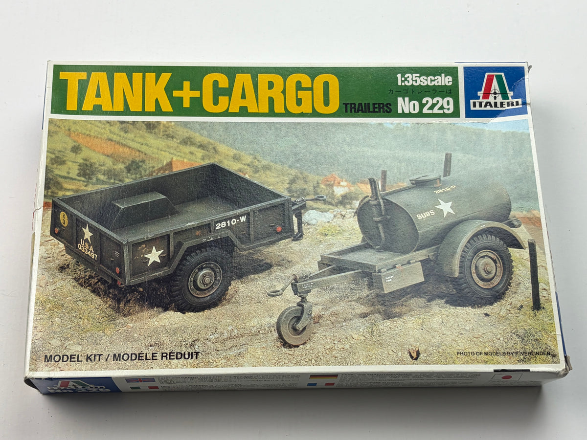 Italeri | Tank + Cargo Trailers | 1:35 | 229