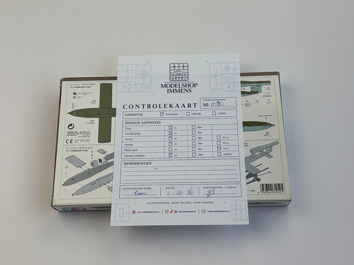 Tamiya 61052 | V-1 Fieseler Fi103 | 1:48