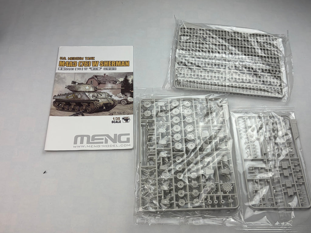 Meng Model TS-043 | U.S. Medium Tank M4A3 (76) W Sherman | 1:35