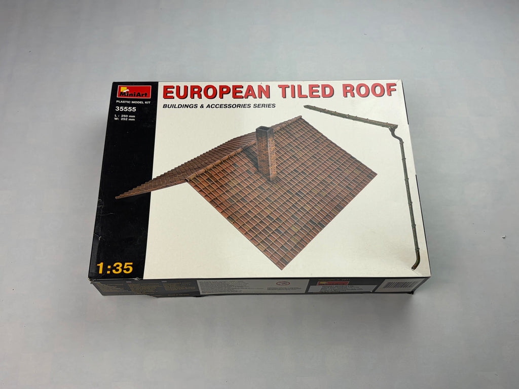 MiniArt 35555 | European Tiled Roof | 1:35