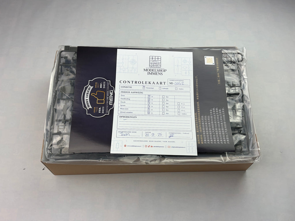 Meng Model TS-006 | Russian Main Battle Tank T-90A | 1:35