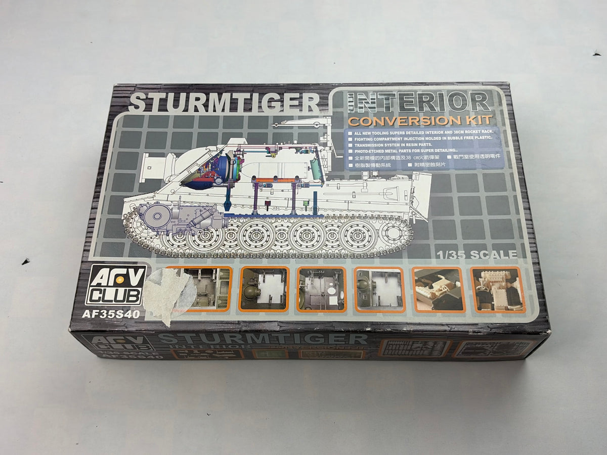 AFV Club AF35S40 | Sturmtiger Interior Conversion Kit | 1:35