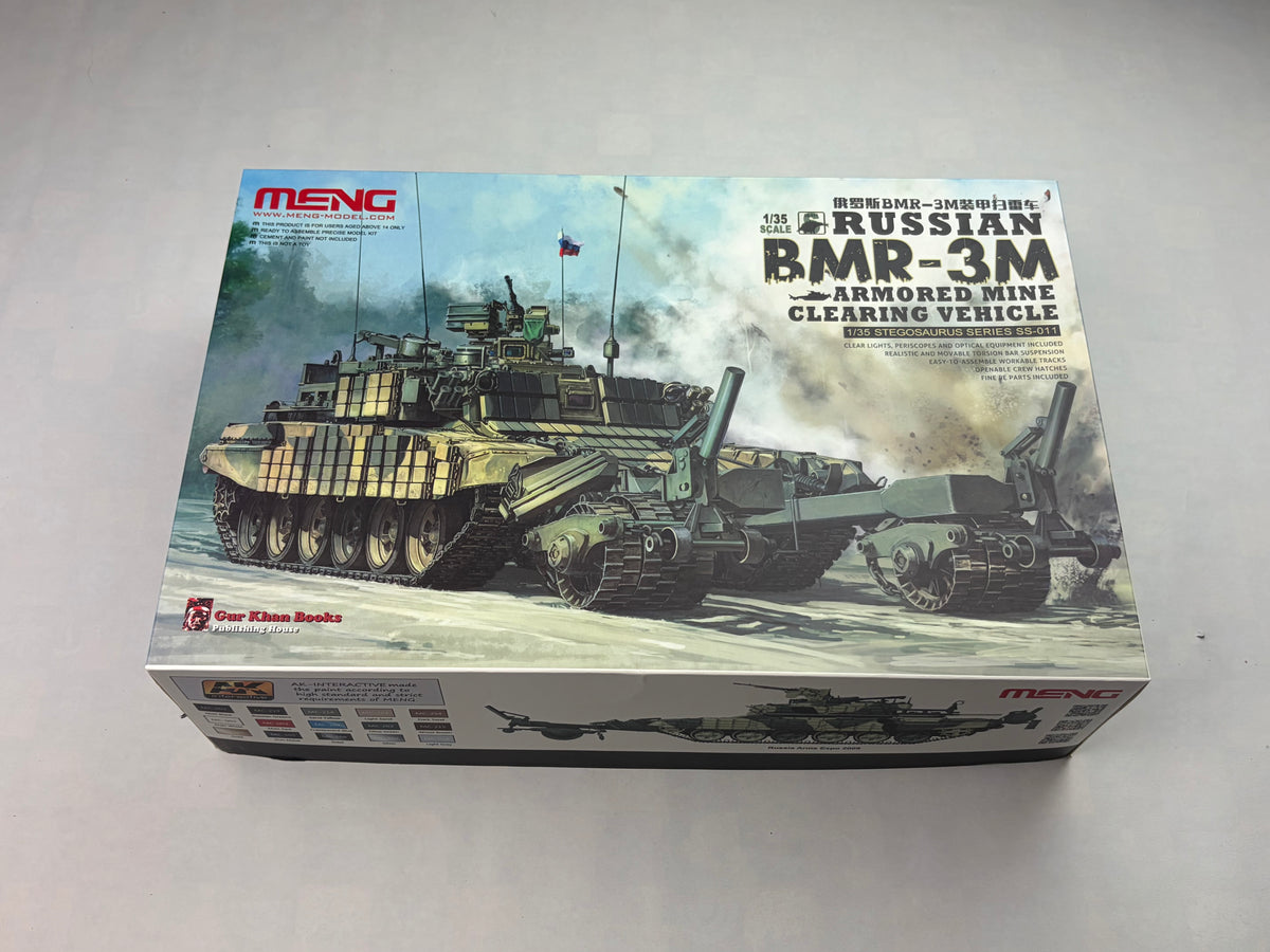 Meng Model SS-011 | Russian BMR-3M Armored Mine Clearing Vehicle | 1:35