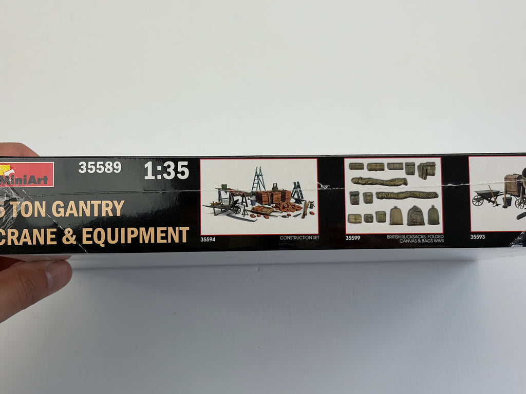 MiniArt 35589 | 5 Ton Gantry Crane & Equipment | 1:35