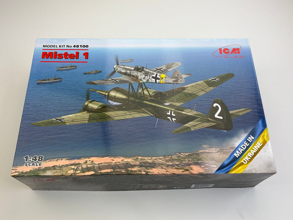 ICM 48100 | Mistel 1 (Ju 88A-4 + Bf 109F-4) | 1:48