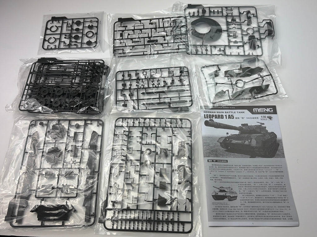 Meng Model TS-015 | German Main Battle Tank Leopard 1A5 | 1:35