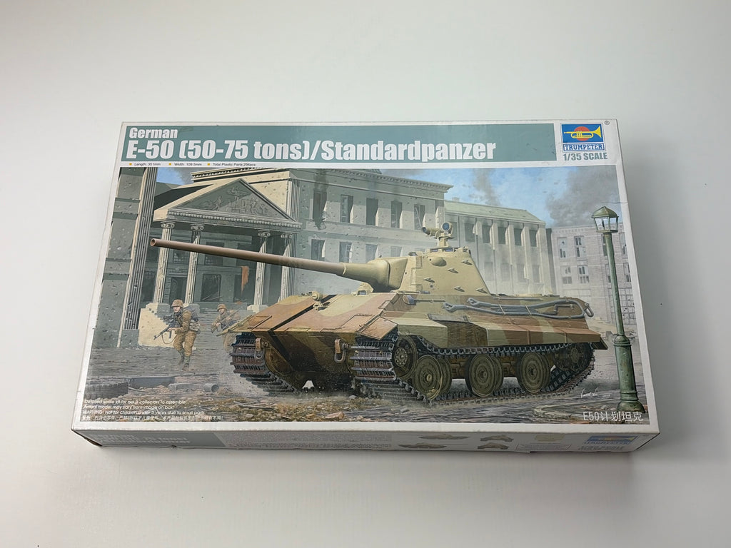 Trumpeter 01536 | German E-50 (50–75 tons) Standardpanzer | 1:35