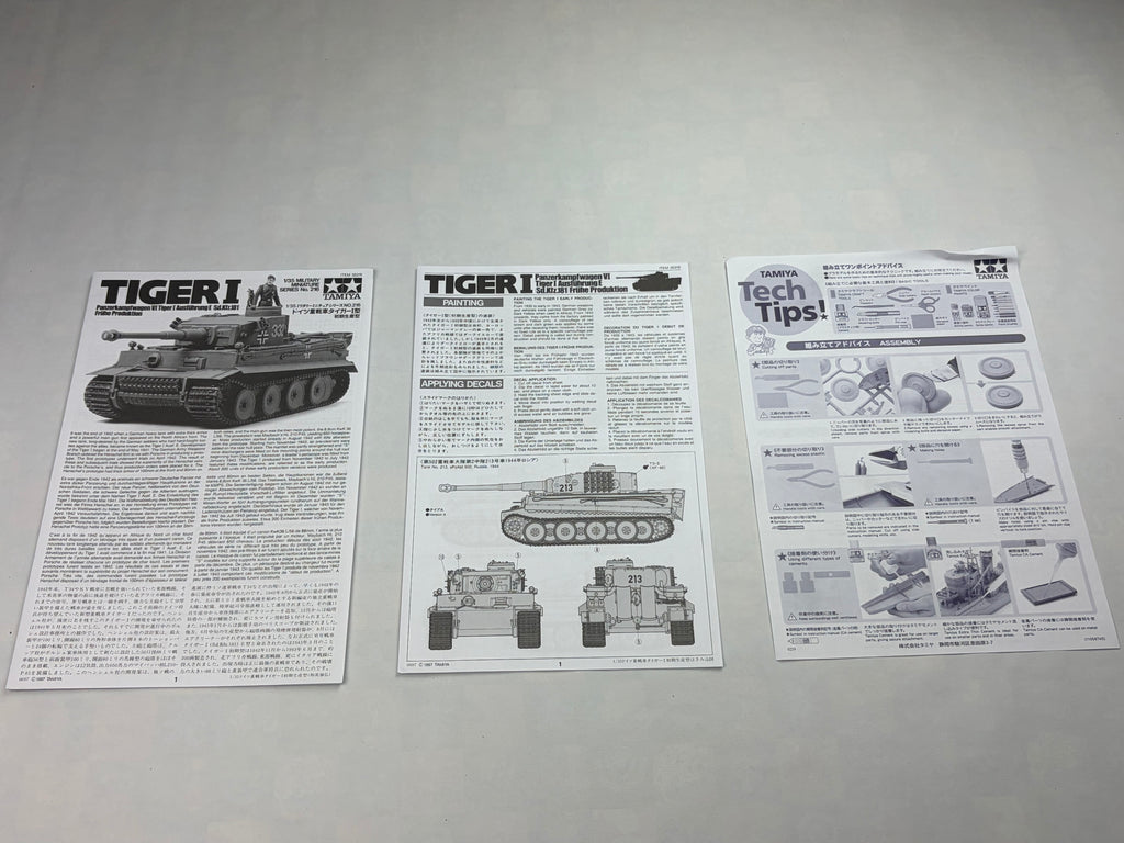 Tamiya 35216 | Tiger I Early Production | 1:35