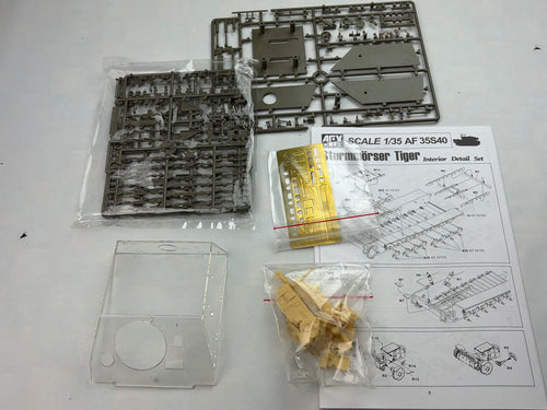 AFV Club AF35S40 | Sturmtiger Interior Conversion Kit | 1:35
