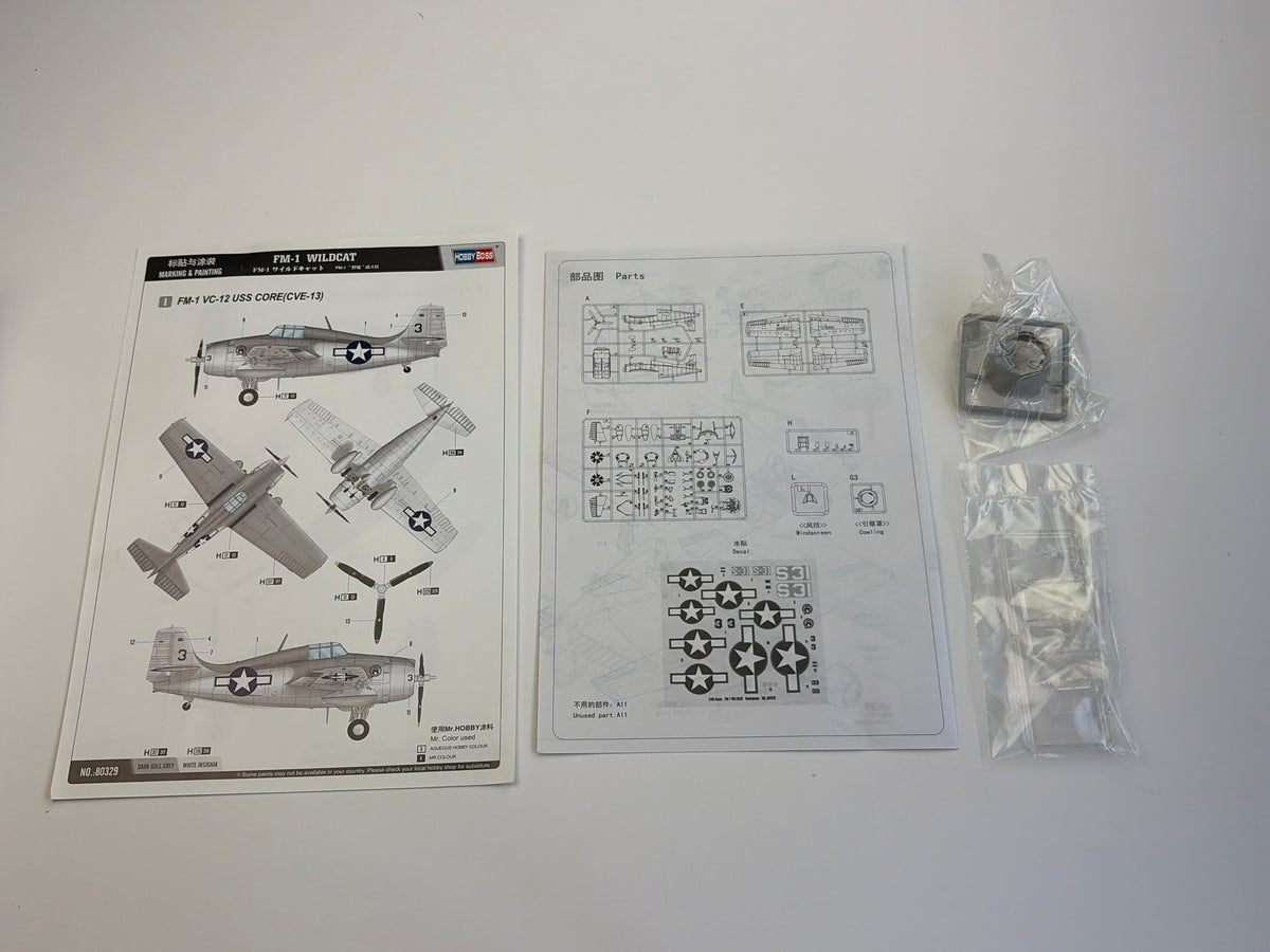 HobbyBoss 80329 | FM-1 Wildcat | 1:48