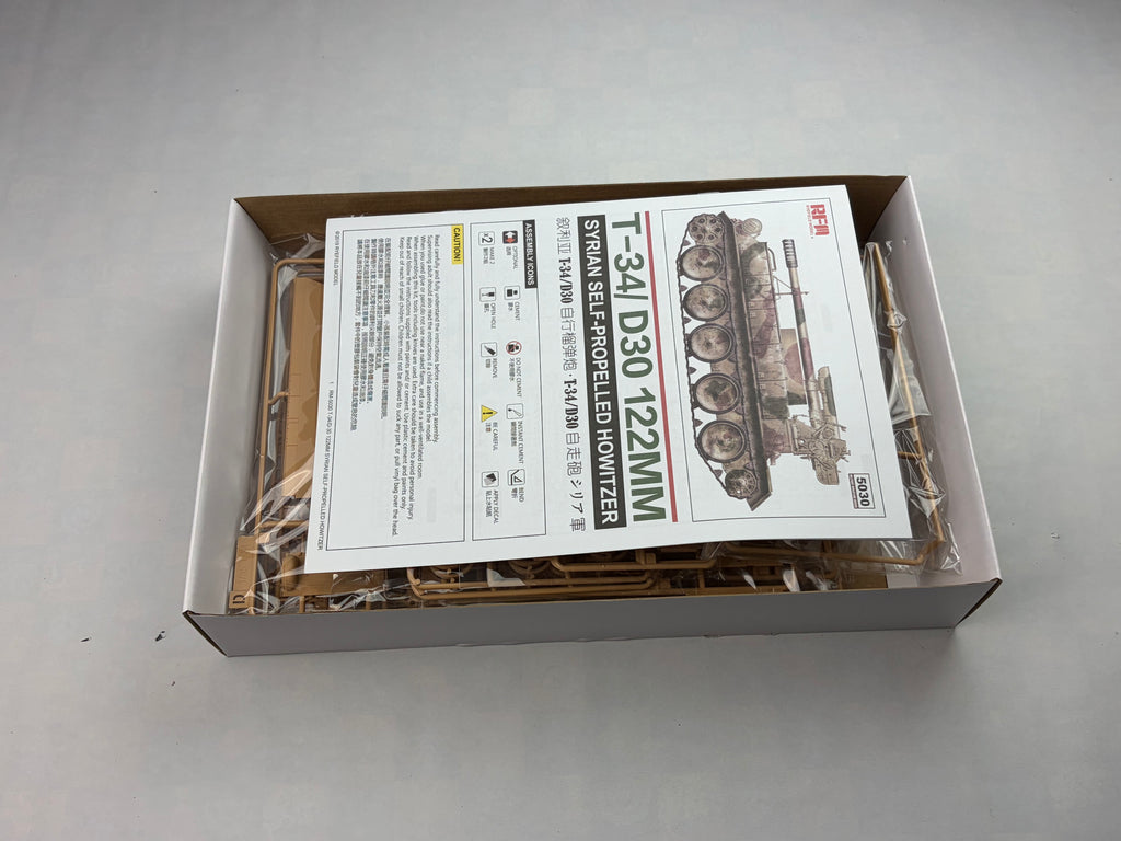 Rye Field Model RM-5030 | T-34/D30 122mm Syrian Howitzer | 1:35