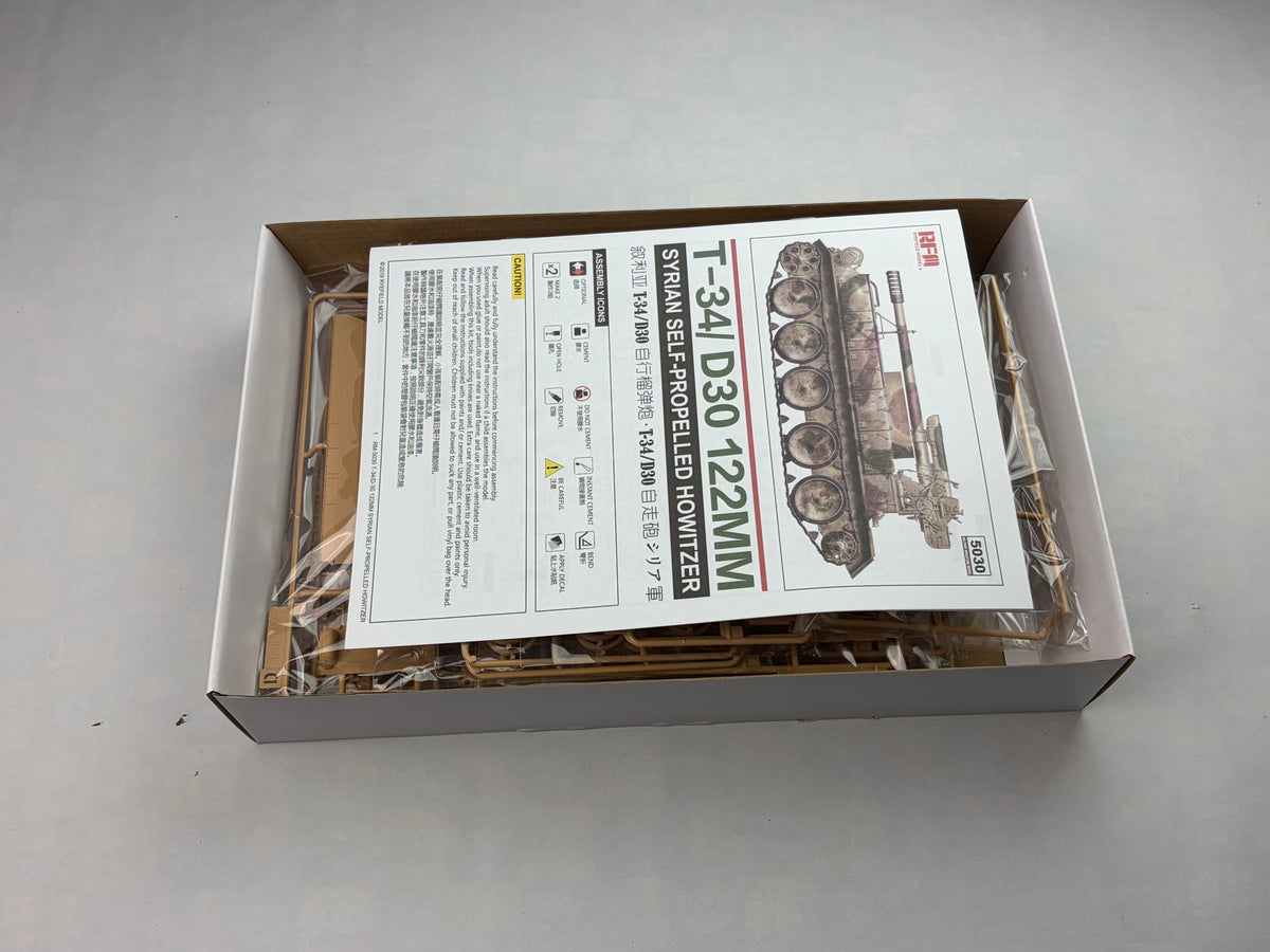 Rye Field Model RM-5030 | T-34/D30 122mm Syrian Howitzer | 1:35