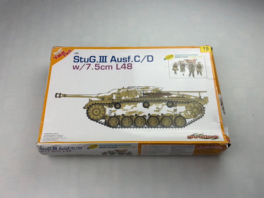 Dragon 9119 | StuG. III Ausf. C/D w/7.5cm L/48 & Panzergrenadiers | 1:35