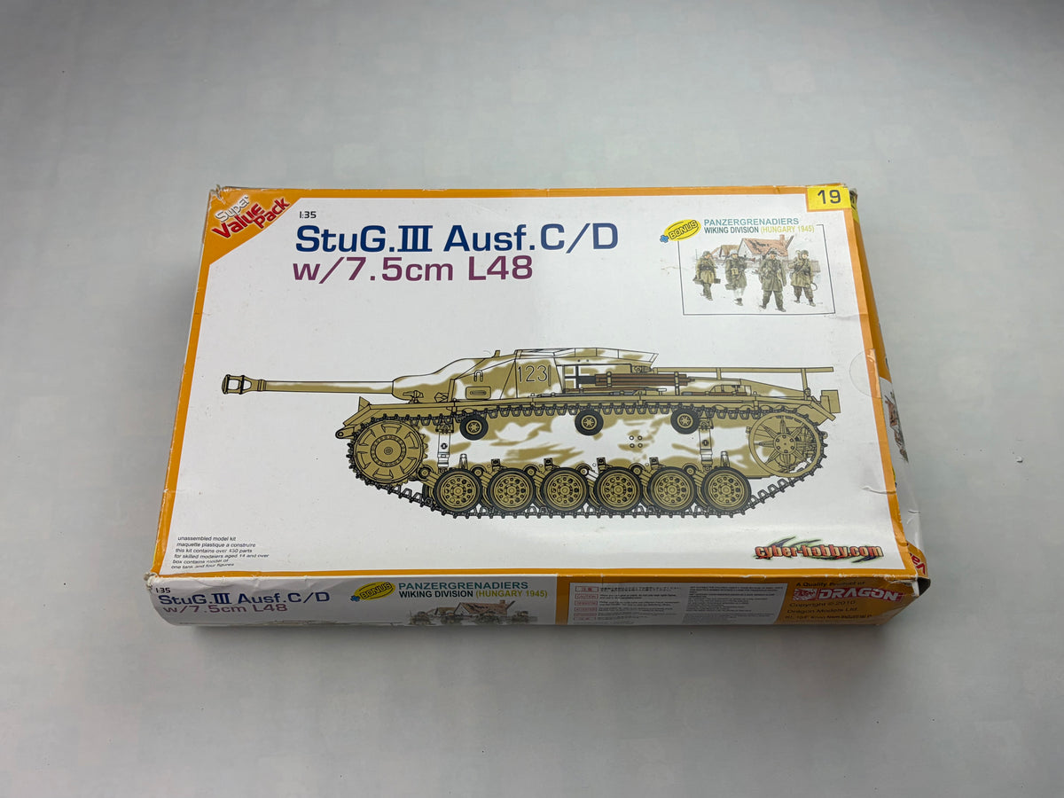 Dragon 9119 | StuG. III Ausf. C/D w/7.5cm L/48 & Panzergrenadiers | 1:35