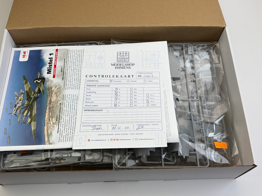 ICM 48100 | Mistel 1 (Ju 88A-4 + Bf 109F-4) | 1:48