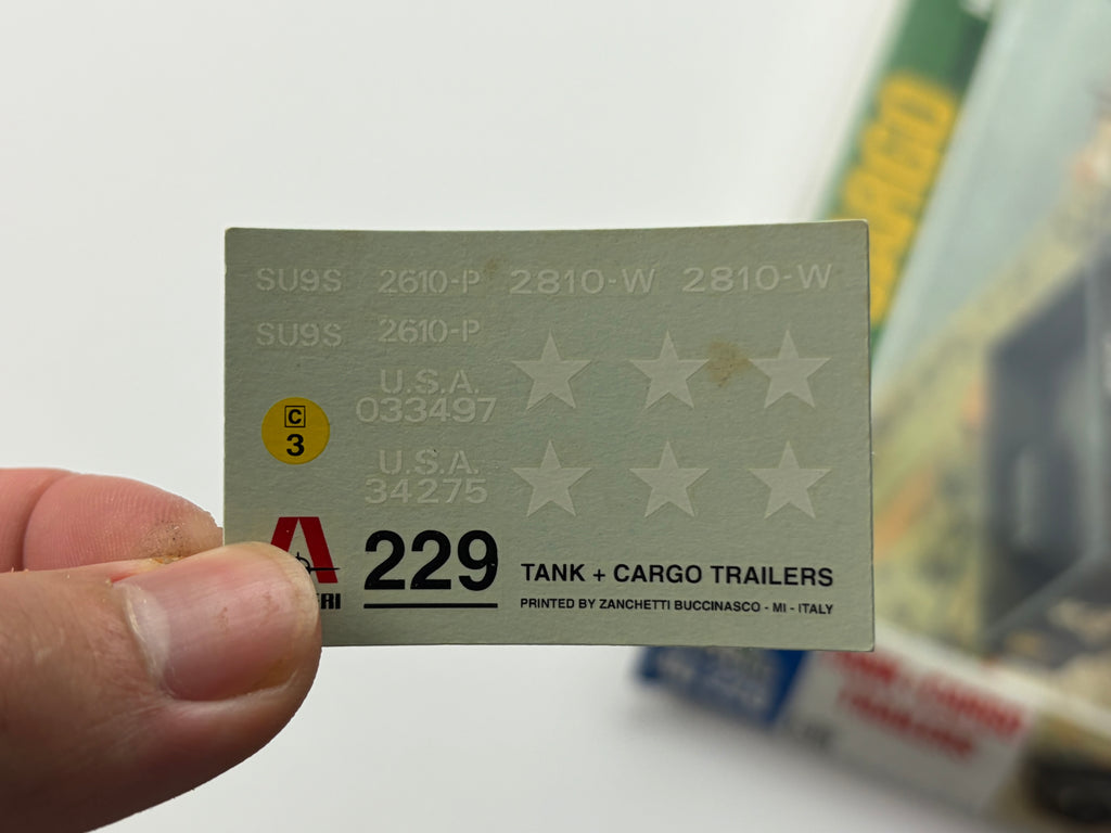 Italeri | Tank + Cargo Trailers | 1:35 | 229