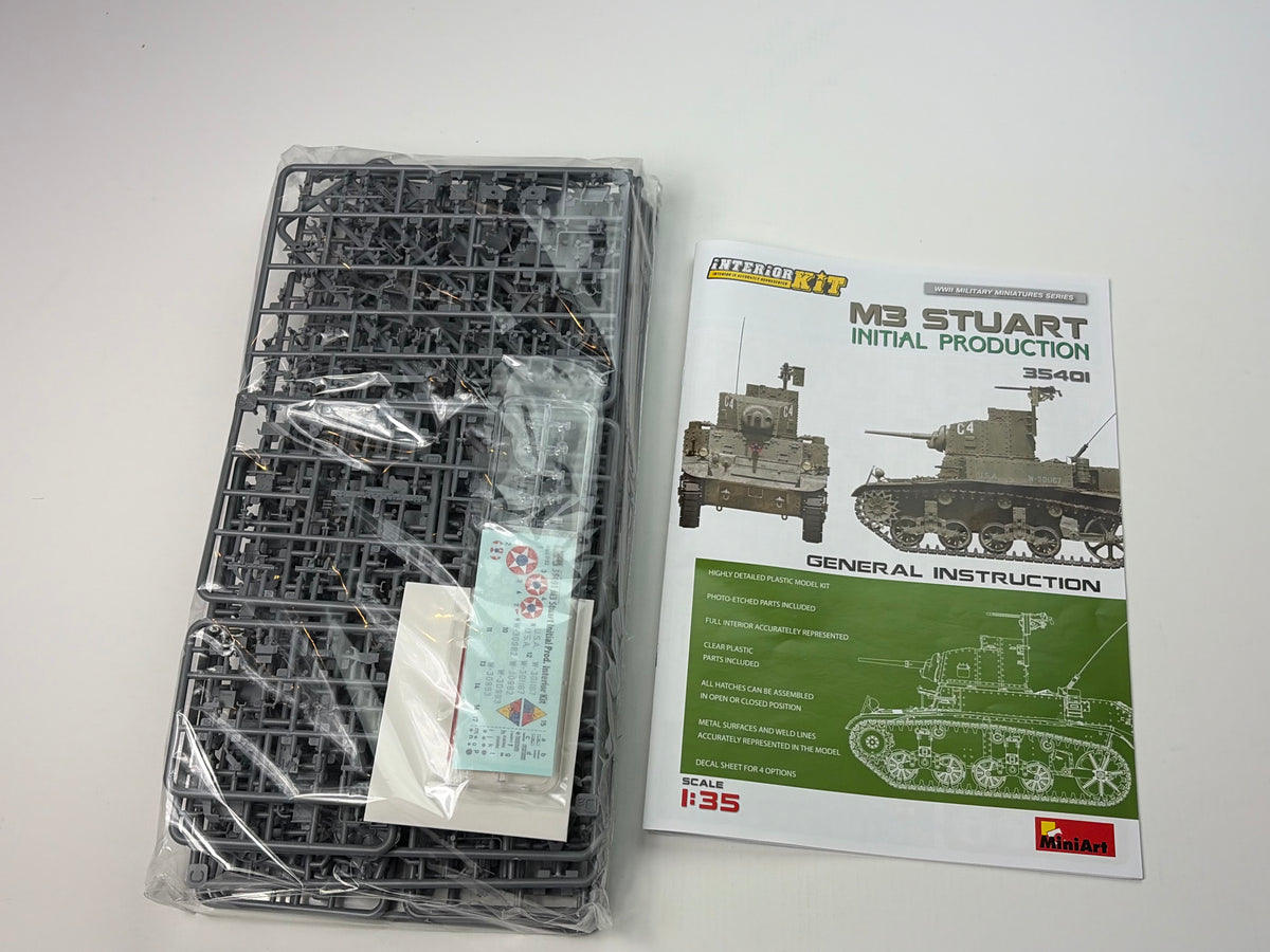 MiniArt 35401 | M3 Stuart Initial Production Interior Kit | 1:35