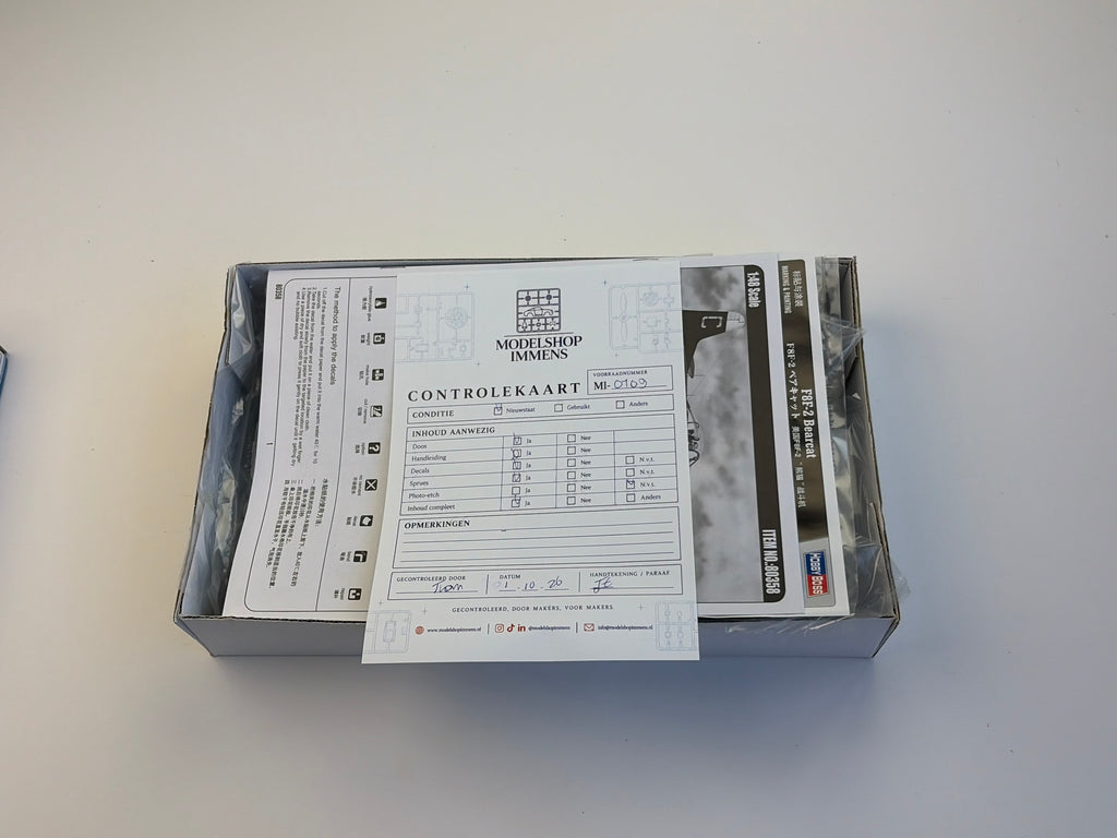 Hobby Boss 80358 | F8F-2 Bearcat | 1:48