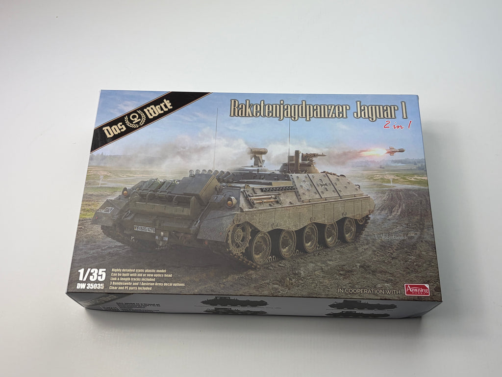 Das Werk DW35035 | Raketenjagdpanzer Jaguar 1 (2-in-1) | 1:35