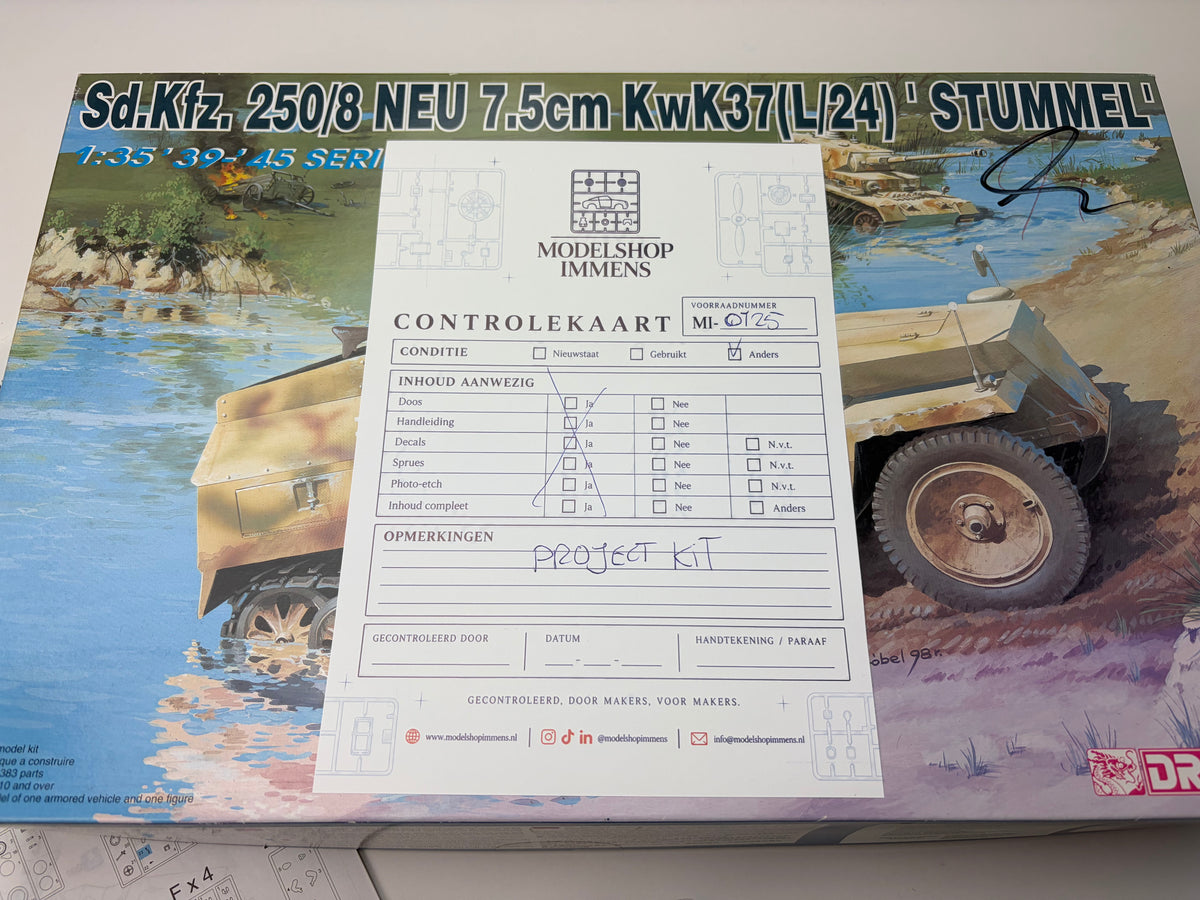 Dragon 6102 | Sd.Kfz. 250/8 Neu Stummel | 1:35 | Projectkit