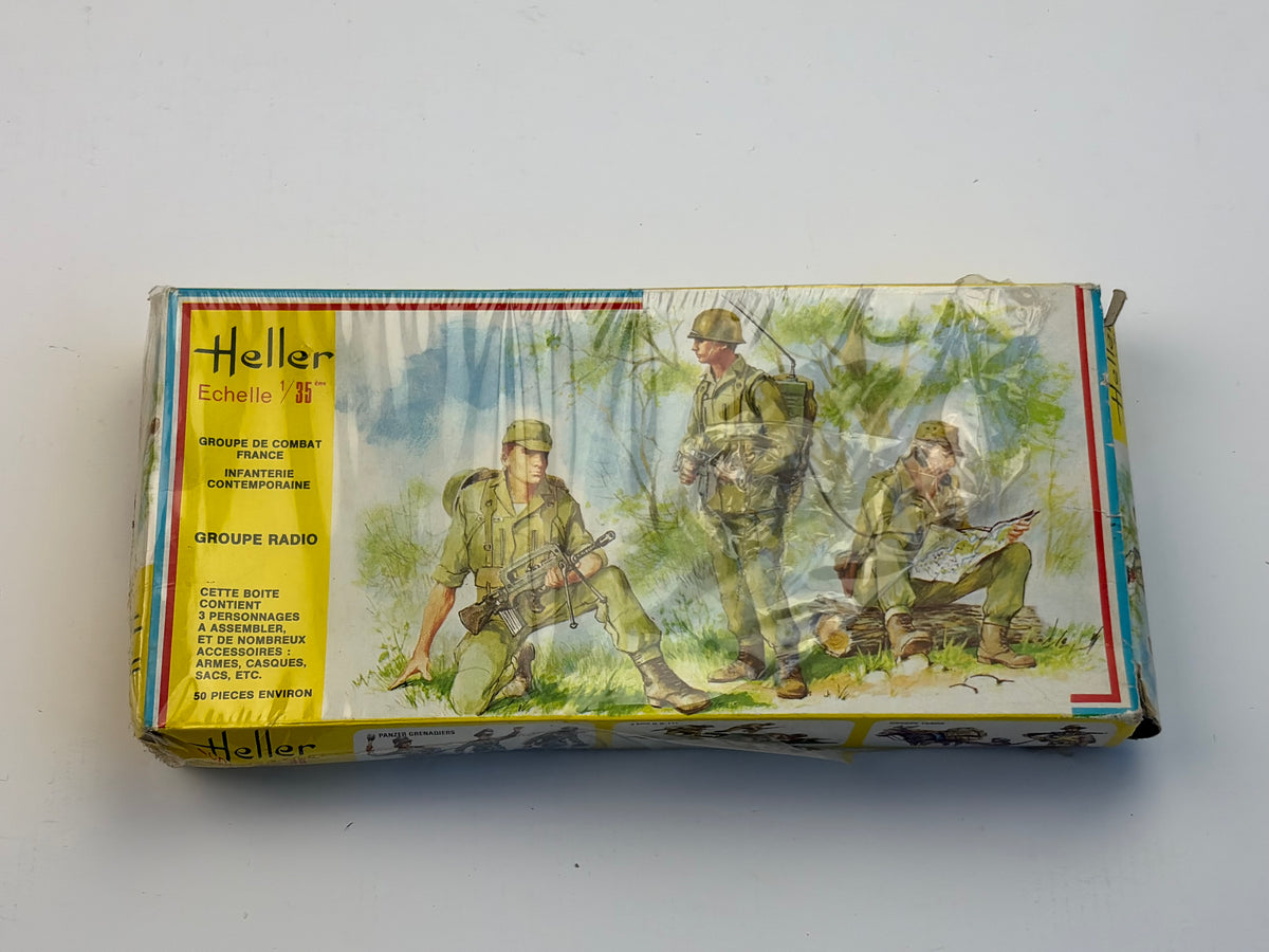 Heller | French Infantry Groupe Radio | 1:35 | 138