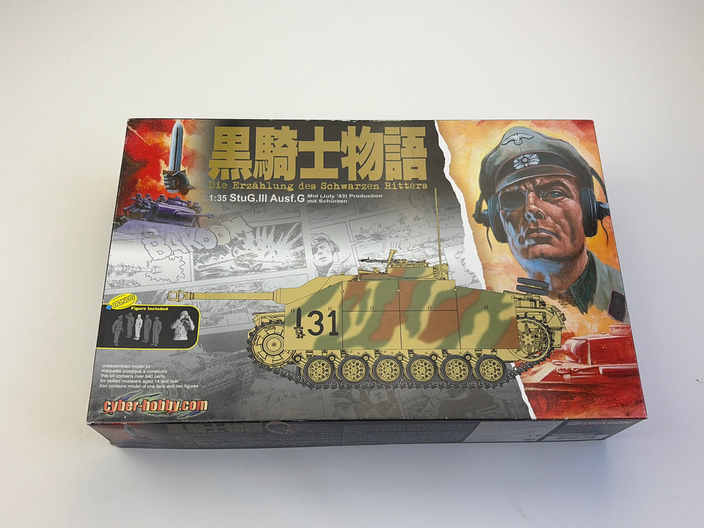 Cyber-Hobby 6658 | StuG.III Ausf.G Mid Production Black Knight | 1:35