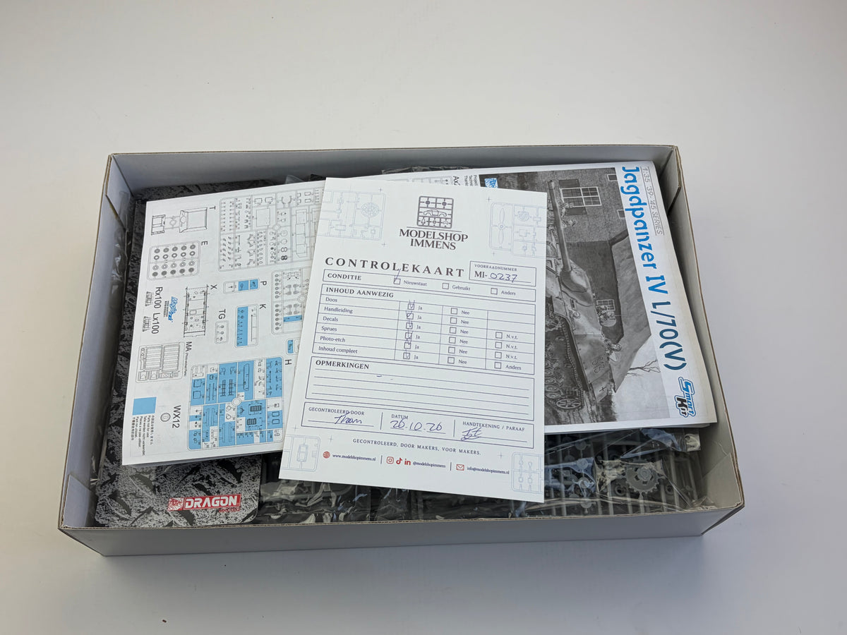 Dragon 6397 | Jagdpanzer IV L/70(V) Smart Kit | 1:35