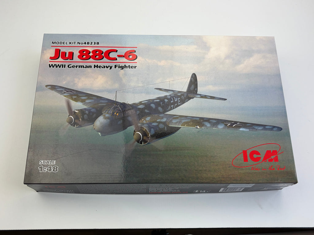 ICM 48238 | Junkers Ju 88C-6 Heavy Fighter + Eduard 481043 Exterior | 1:48