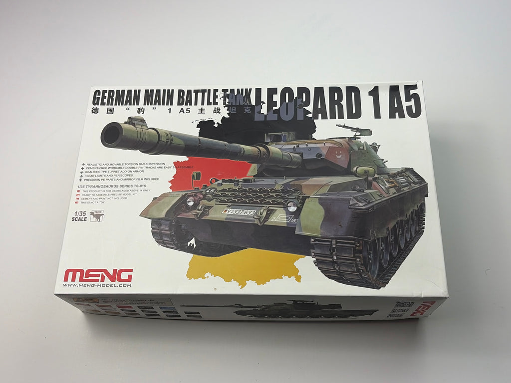 Meng Model TS-015 | German Main Battle Tank Leopard 1A5 | 1:35