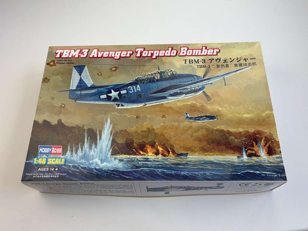 HobbyBoss 80325 | TBM-3 Avenger Torpedo Bomber | 1:48