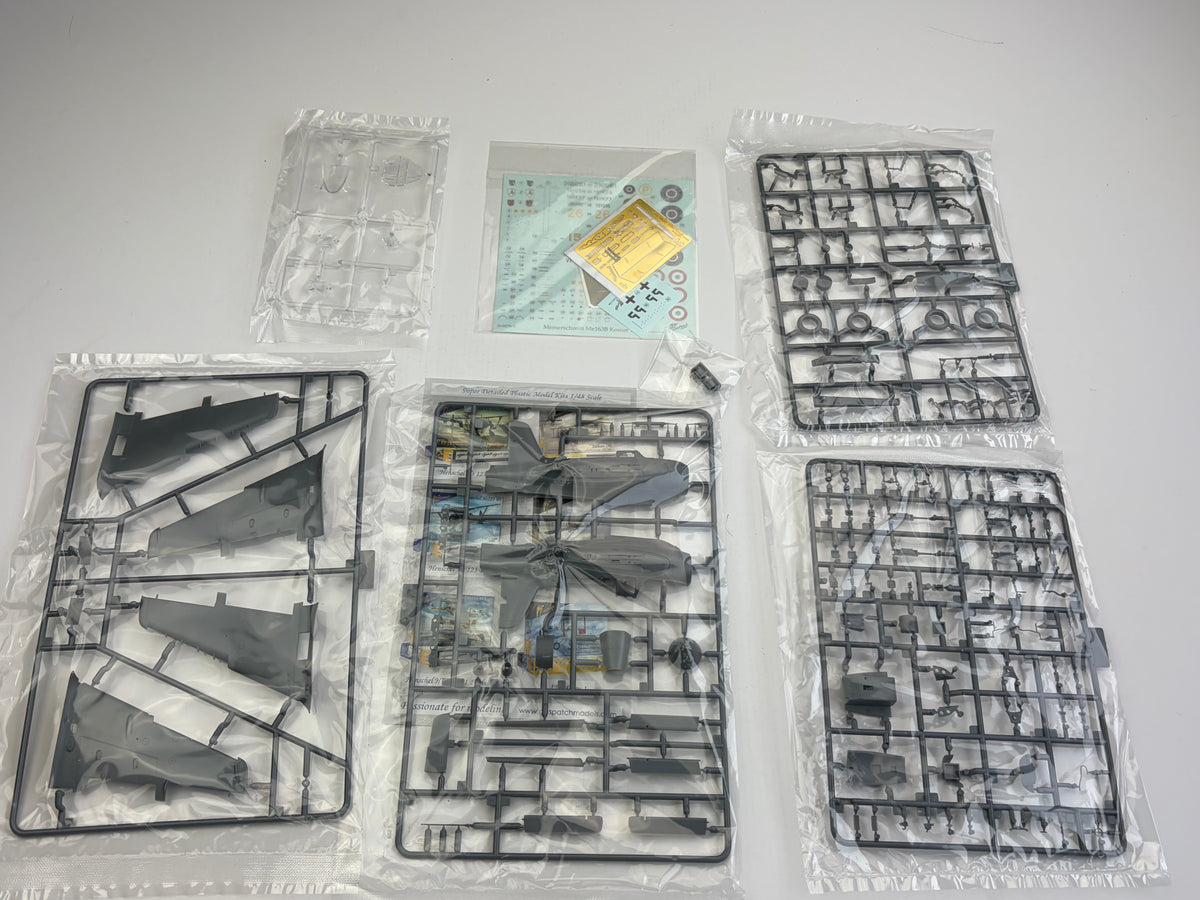 GasPatch Models 20-48236 + 21-48238 | Me 163B Komet & Scheuch-Schlepper + Eduard 648684 & 49085 | 1:48
