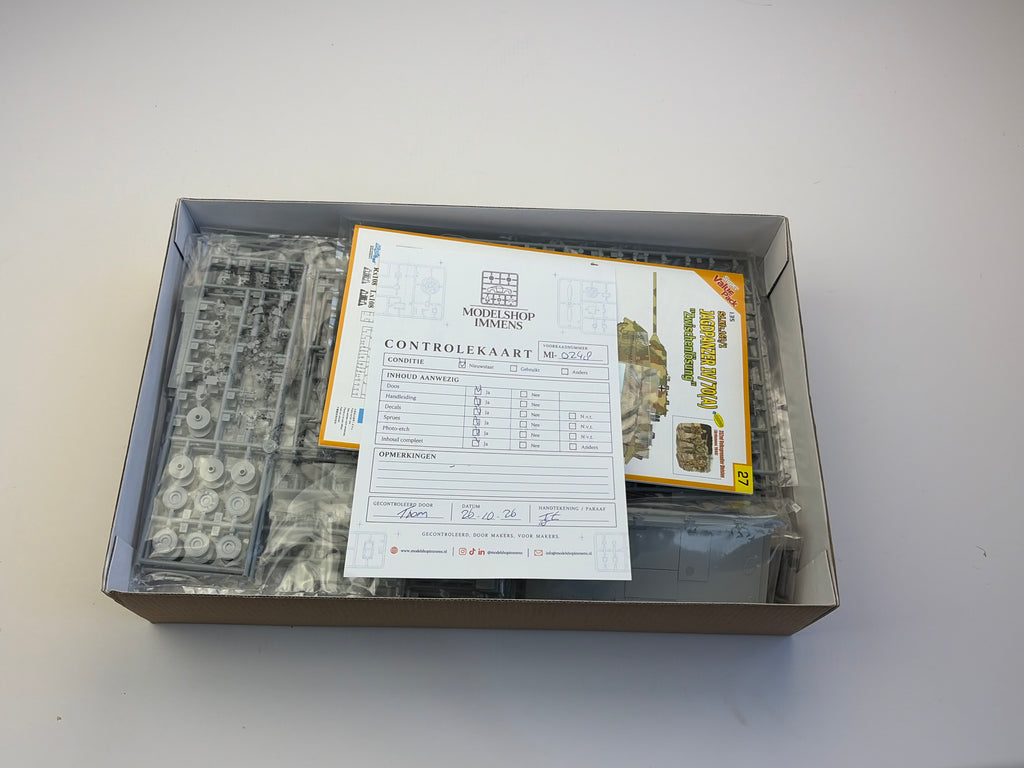 Cyber-Hobby 9127 | Sd.Kfz.162/1 Jagdpanzer IV/70(A) Zwischenlösung | 1:35